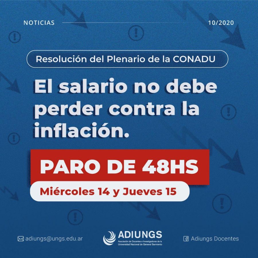 adiungs paro - El salario no debe perder contra la inflacion