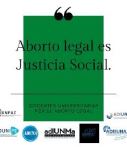 Aborto Legal es justicia social