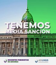 Tenemos media sanción