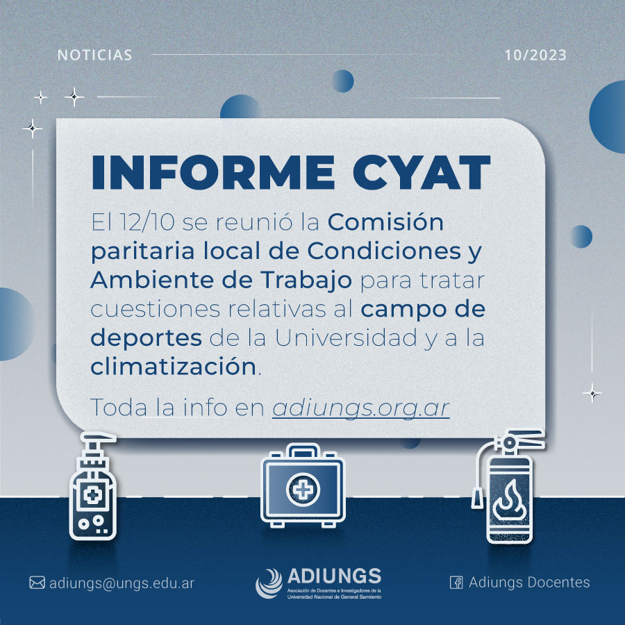 Informe de seguridad e higiene CyAT